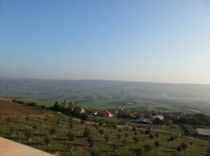 View from the balcony,Yavne'el